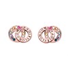 Radley RYJ1146 18ct Gold Plated Silver Stud Earrings - J8189