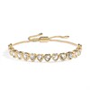 Radley RYJ3442S Gold Tone Clear Heart Bracelet - J81952