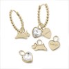 Radley RYJ1544S Gold Tone Hoop Earrings And Charm Set - J81956
