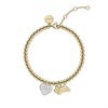Radley RYJ3426S Pale Gold Tone Heart And Dog Bracelet - J81963