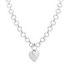 Fiorelli MJ10874 Crystal Two Heart Charm Necklace - J8260