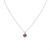 Oliver Weber Pink And White Crystal Necklace - J8524