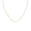 9ct Gold Cultured Freshwater 16in Pearl Necklace - 4mm - J9519
