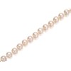 9ct White Gold Cultured Freshwater Pearl Necklace - 17.5in - J9567