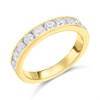 Blossom 9ct Gold 1 Carat Lab Grown Diamond Half Eternity Ring - L40019