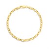 AUREUS Silver And 9ct Bonded Gold Oval Belcher Bracelet - M3703