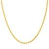 AUREUS Sterling Silver & 9ct Bonded Gold Rope Necklace - M3804