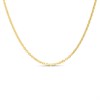 18ct Gold Vermeil Oval Trace Chain - M5801