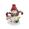 Craycombe Trinkets Snowman And Baby Trinket Box - P1301