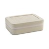 5270 Ivory PU Quilted Travel Jewel Box - P55170