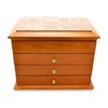Mele & Co Champagne Rose Three Drawer Jewellery Box - P5517