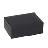 Black Bonded Leather Jewellery Box - P55201
