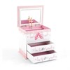 Mele & Co Ballet Shoes Musical Jewellery Box - P5613