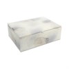 Leaf Print Glass Jewellery Box - P56185