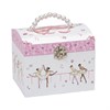 Domed Ballet Jewel Case With Beaded Handle - P56199