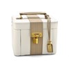 Two Tone Leather Jewellery Box - P5808