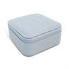 76303 Carters Dusky Blue Square Travel Jewel Box - P58110