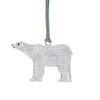 Newbridge Silverware Silver Plated Polar Bear Christmas Decoration - P59148