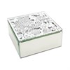 Sophia Mirrored Floral Trinket Box - P60126