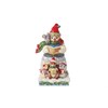6015455 Snowman And Animals - P61115