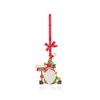 Tipperary Crystal 161429 Christmas Gonk Hanging Decoration - P6325