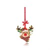 Tipperary Crystal 167438 Reindeer Hanging Decoration - P6326