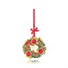Tipperary Crystal 167445 Wreath Hanging Decoration - P6340