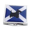 Saltire Flag With Scottie Dog Compact Mirror - P65330
