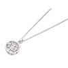 Clogau Silver And 9ct Rose Gold Tree Of Life Necklace - R48124