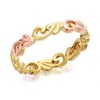 Clogau 9ct Yellow And Rose Gold Tree Of Life Ring - R4841