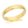 9ct Gold Heavyweight D Shaped Wedding Ring - 3mm - R5223