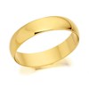 9ct Gold Heavyweight D Shaped Wedding Ring - 4mm - R5224