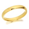 9ct Gold Extra Heavyweight Court Wedding Ring - 3mm - R5283