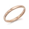9ct Rose Gold Court Wedding Ring - 2mm - R5422