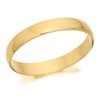 18ct Gold D Shaped Wedding Ring - 3mm - R56113