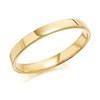 9ct Gold Soft Court Wedding Ring - 2.5mm - R5704