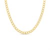 Aureus 9ct Bonded Gold On Sterling Silver Curb Chain - 20in - R60012
