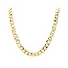 Aureus 9ct Bonded Gold On Sterling Silver Curb Chain - 22in - R6003