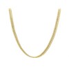 Aureus 9ct Bonded Gold On Sterling Silver Fancy Necklet - 18in - R6007