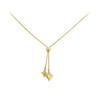 Aureus 9ct Bonded Gold On Sterling Silver Heart Charm Necklace - R6010