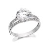 9ct White Gold Cubic Zirconia Ring - EXCLUSIVE - R6566