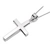 9ct White Gold Cross And Chain - R6609