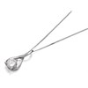 9ct White Gold Cubic Zirconia Twist Necklace - EXCLUSIVE - R6960