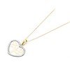 9ct Gold Two Colour F.Hinds Tree Of Life Heart Necklace - EXCLUSIVE - R8735