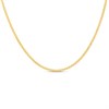 9ct Gold Hollow Double Curb Chain 22in - R9039