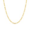 9ct Gold 4mm Wide Figaro 22in Necklace - R9119