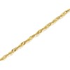 9ct Gold 1mm Wide Solid Singapore Chain - 18in - R9187