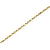 9ct Gold 2mm Wide Hollow Rope Chain - 18in - R9212