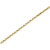 9ct Gold 2mm Wide Hollow Rope Chain - 22in - R9214