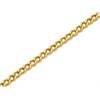 9ct Gold 2mm Wide Hollow Curb Chain - 20in - R9219